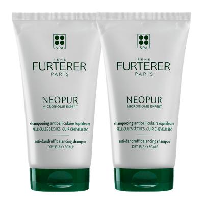 NEOPUR Shampooing Antipelliculaire Cheveux Secs 2*150 ml